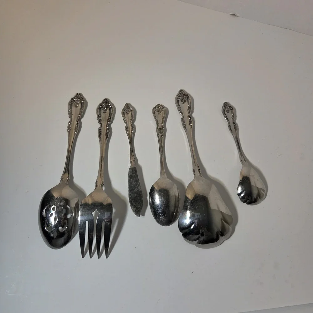 Oneida Stainless Brahms 6 Serving Pieces